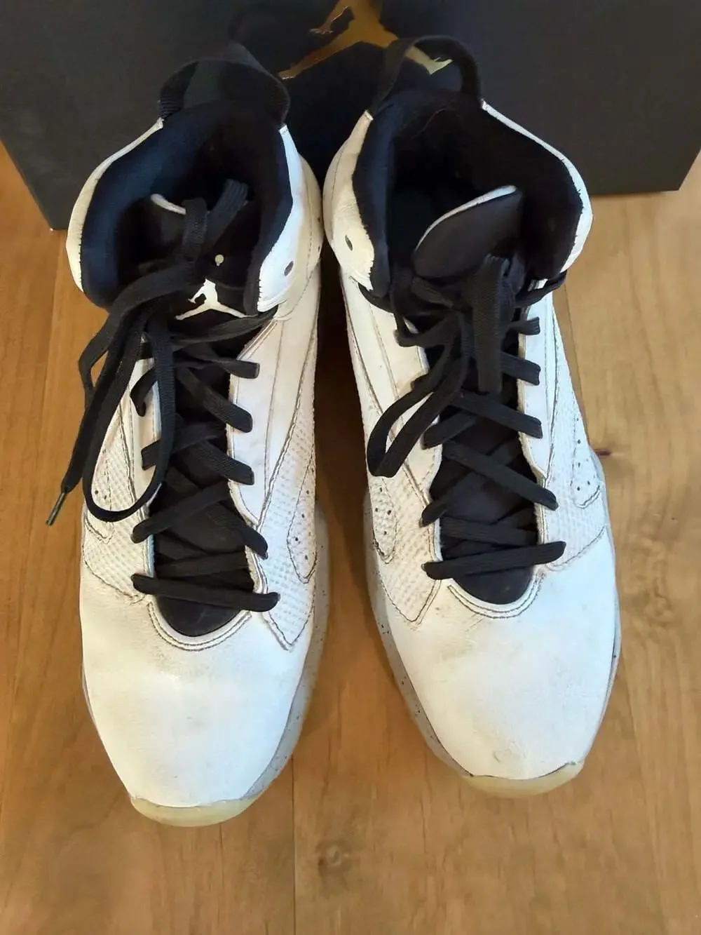 Jordan Lift Off White/Black-Wolf Grey Basketball Shoes Men's Size 10